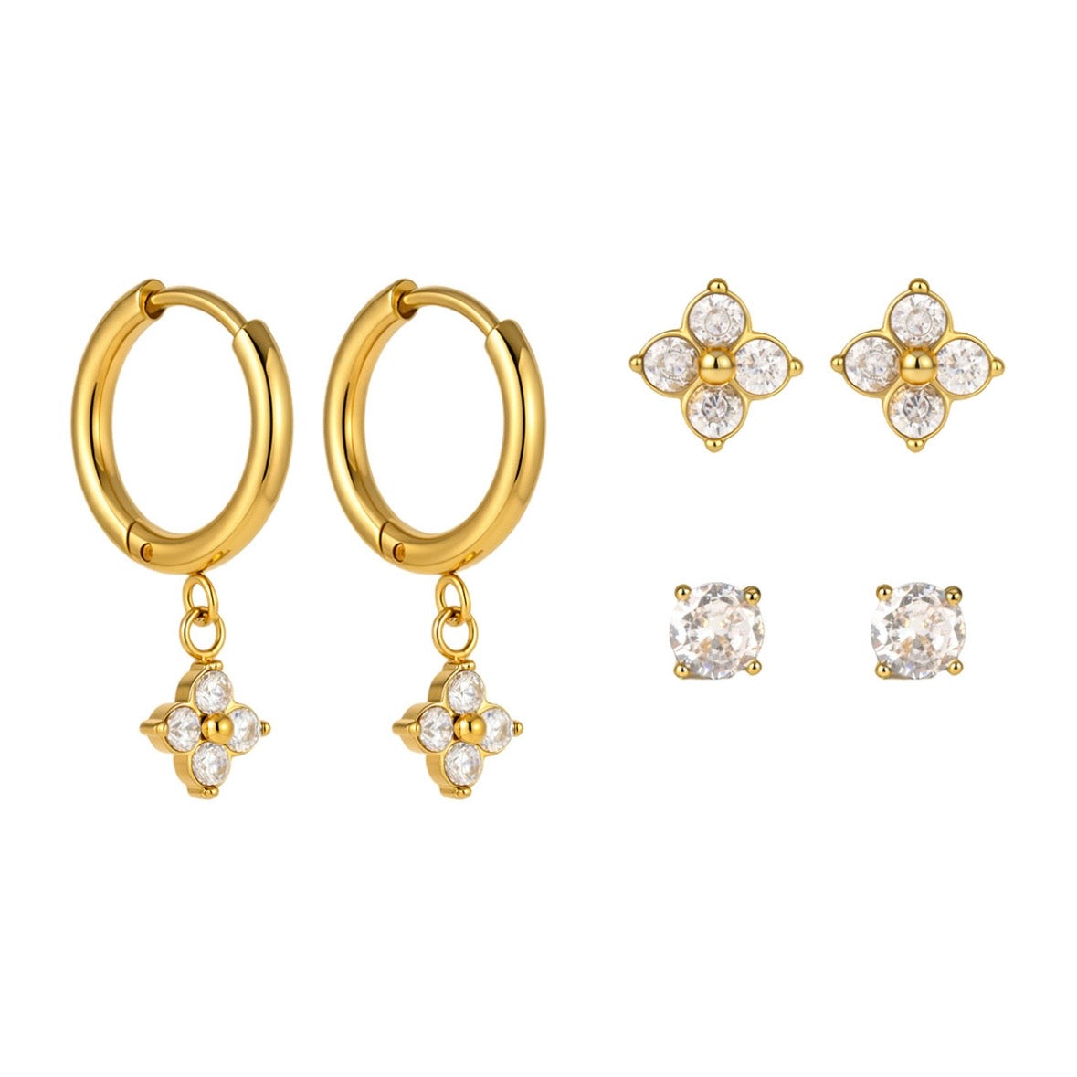 SPARKLE Ohrring Set